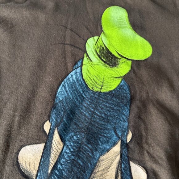 Disneyland Resort Walt Disney World 2XL Goofy Sweatshirt Hanes Brown HTF - Picture 11 of 12